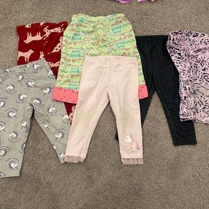6 piece Carter’s pants 24m girl